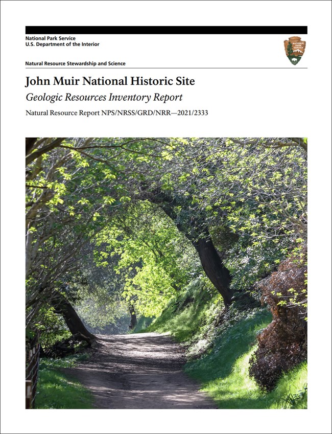 Report cover with photo of tree canopied dirt road