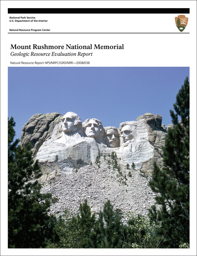image of mount rushmore report cover with sculpture image