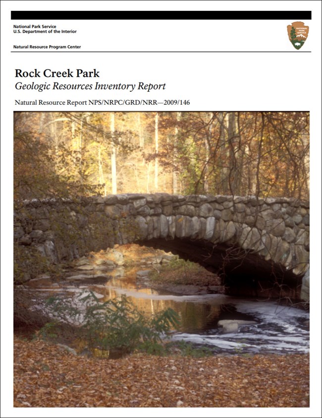 image of park gri report cover with photo of stone bridge