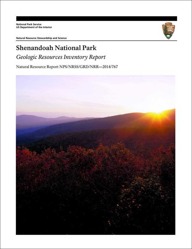 image of shenandoah report cover with landscape photo