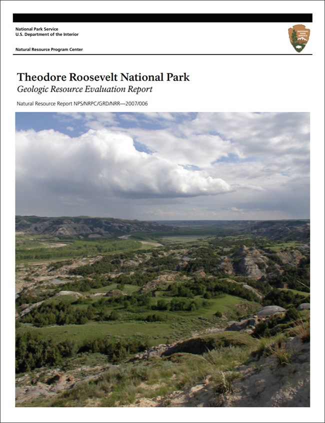 image of Theodore Roosevelt National Park report cover with photo of landscape