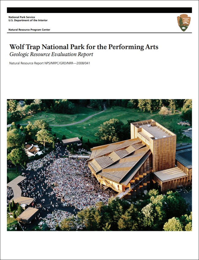 image of wolf trap gri report cover with photo of Filene Center