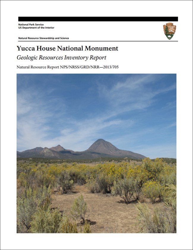 image of yucca house gri report cover with landscape photo