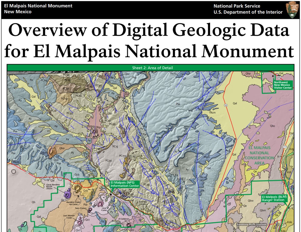 NPS Geodiversity Atlas—El Malpais National Monument, New Mexico (U.S ...