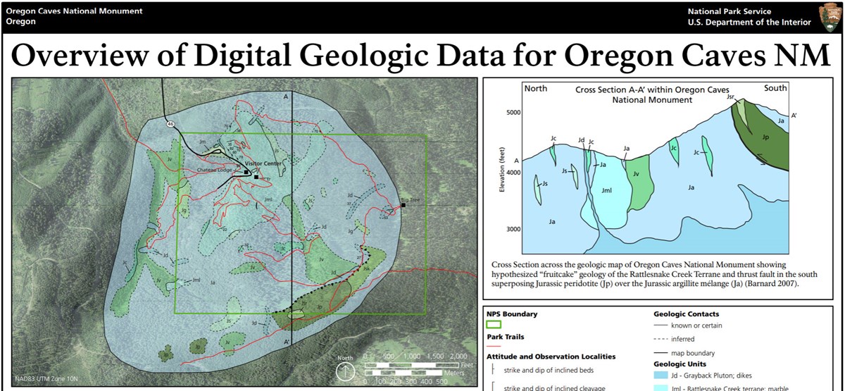 NPS Geodiversity Atlas—Oregon Caves National Monument & Preserve ...