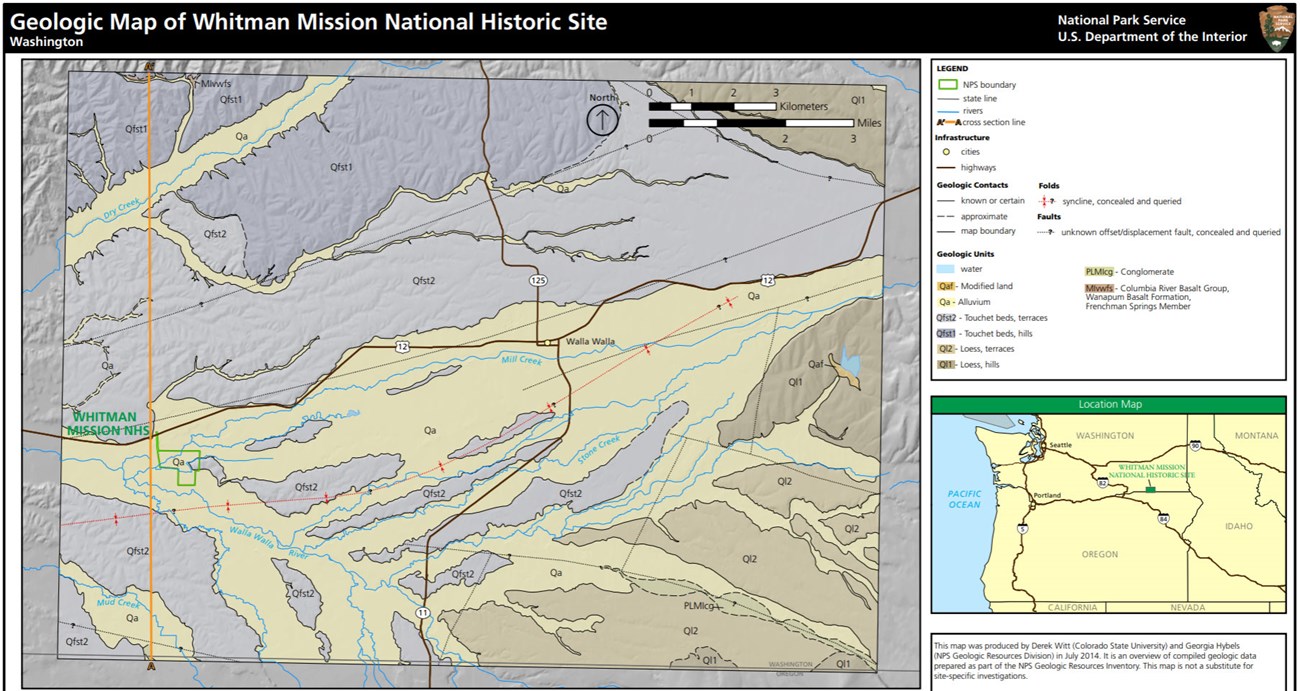 image of whitman mission gri geologic map