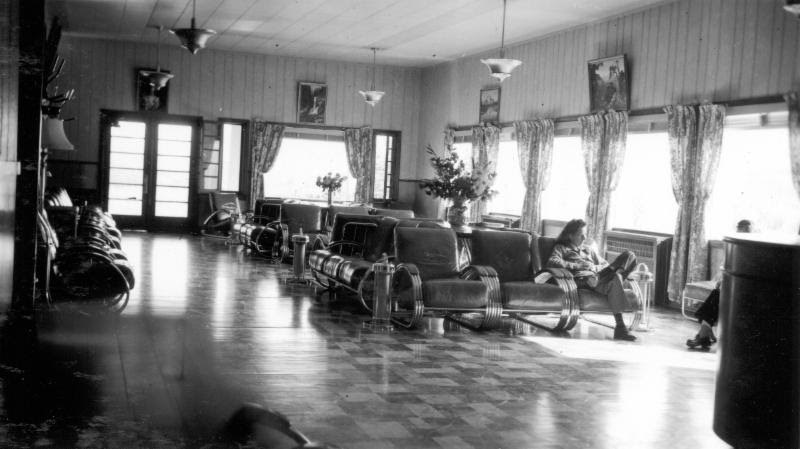 lobby of a hotel