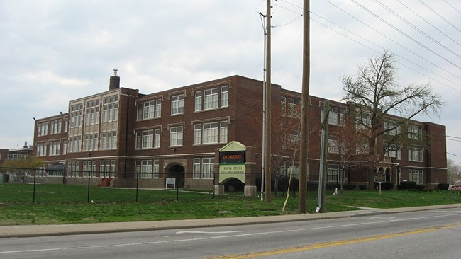 Crispus Attucks High, by Nyttend Public Domain