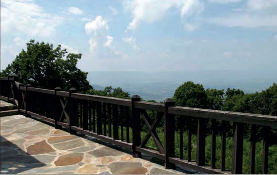 Image showing the sweeping views of the valley at Big Meadows