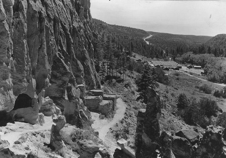 Historic Photos of Talus House - Bandelier National Monument (U.S ...
