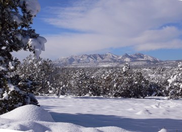 winter at Bandelier