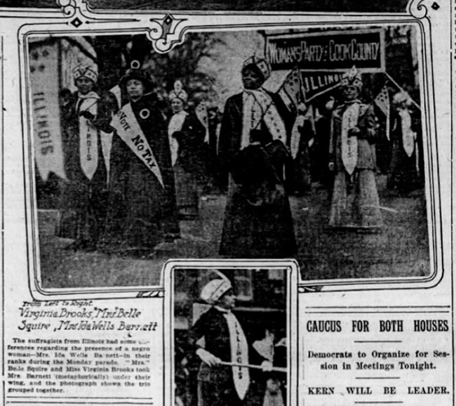 Teaching Justice: Ida B. Wells In The Suffrage Procession (U.S ...