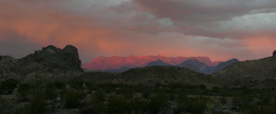 Sunset in Big Bend