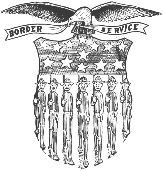 Detail of cartoon about