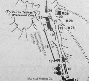 map of remaining structures