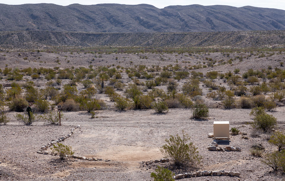 Nice expansive views at La Noria Campsite 1 (LN-1)
