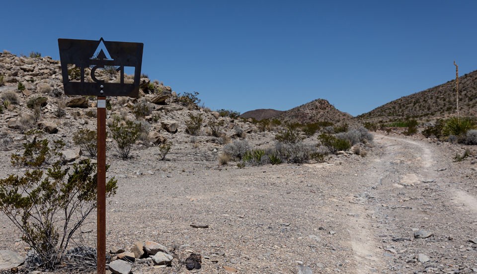 Primitive Roadside Campsites— Telephone Canyon Big Bend National Park