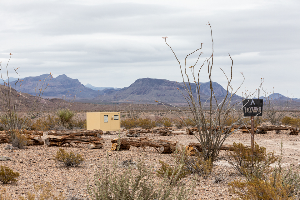 Desert Vista 2 (DV-2) campsite