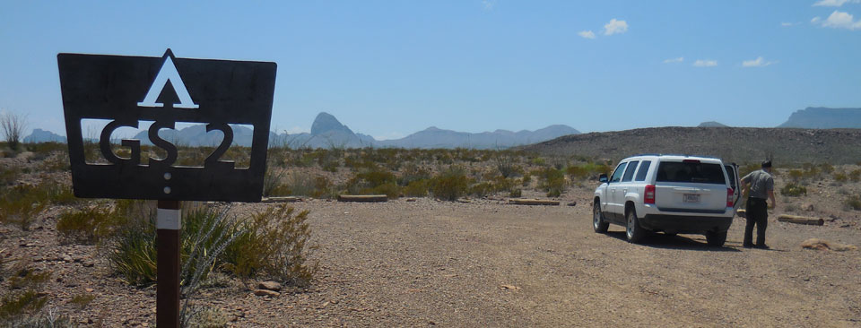 Glenn Springs 2 Campsite is located along the Glenn Springs Road and offers panoramic views.