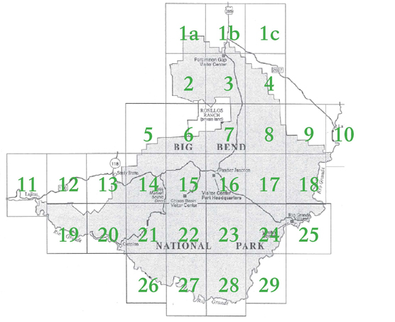 Index to 7.5 Minute Topographic Maps