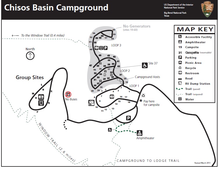 Chisos Basin Campground - Big Bend National Park (U.S. National Park ...