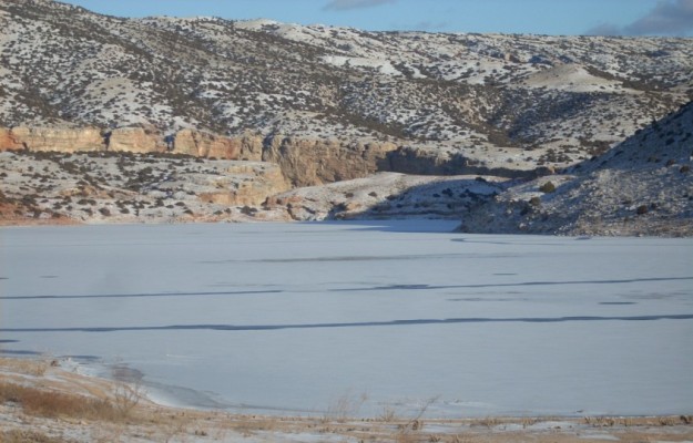 Near Crooked Creek during winter