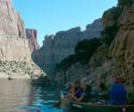 Canoeing in Bighorn Canyon
