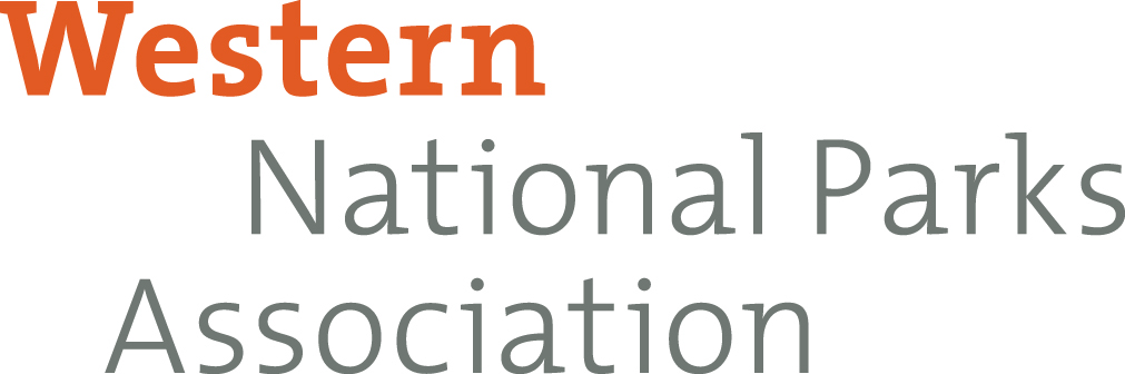 Orange and grey text reading "Western National Parks Association".