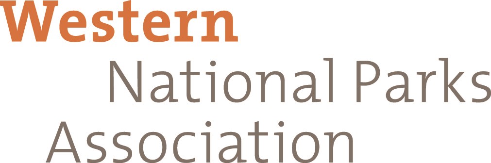 Orange and grey text reading "Western National Parks Association".