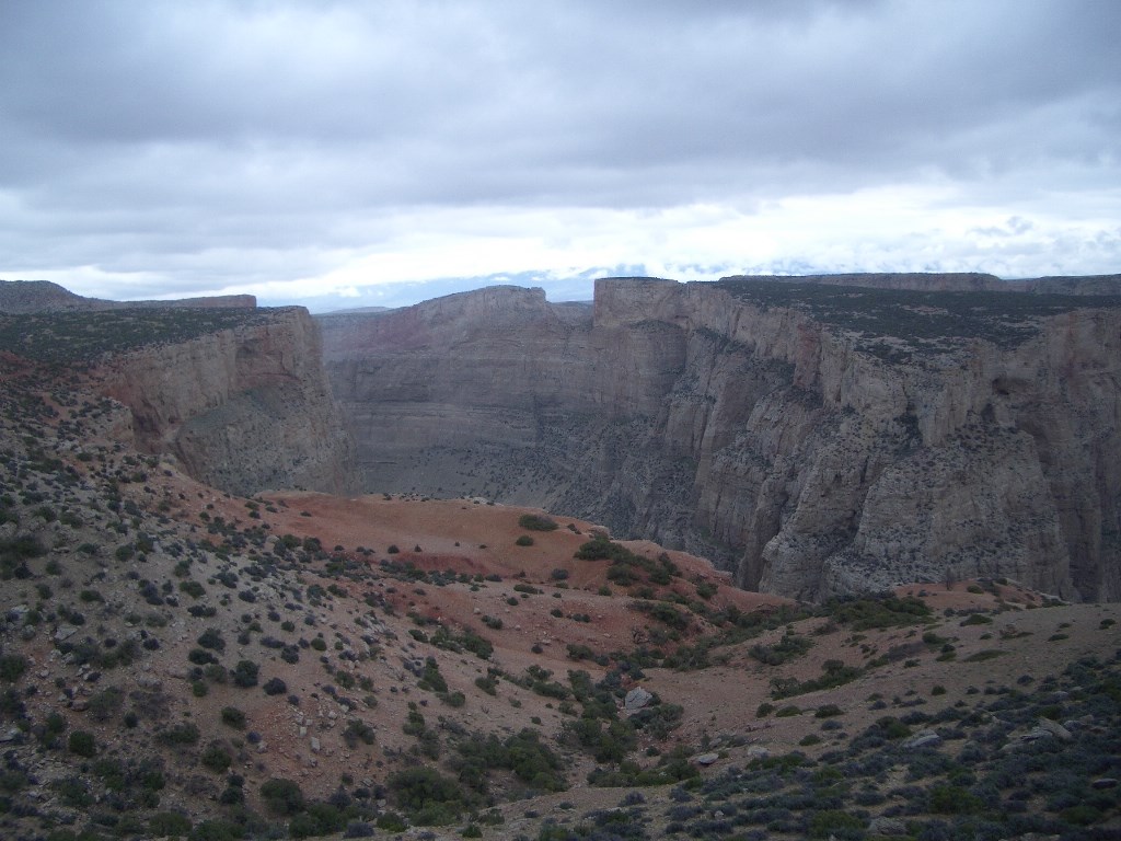 Magniificent view of Bighorn Canyon