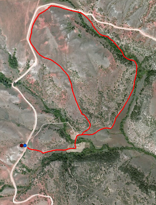 Lockhart Ranch Trail Map