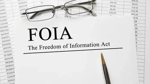 FOIA request graphic