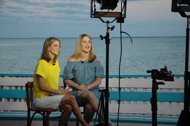 Today Show broadcast from Stiltsville