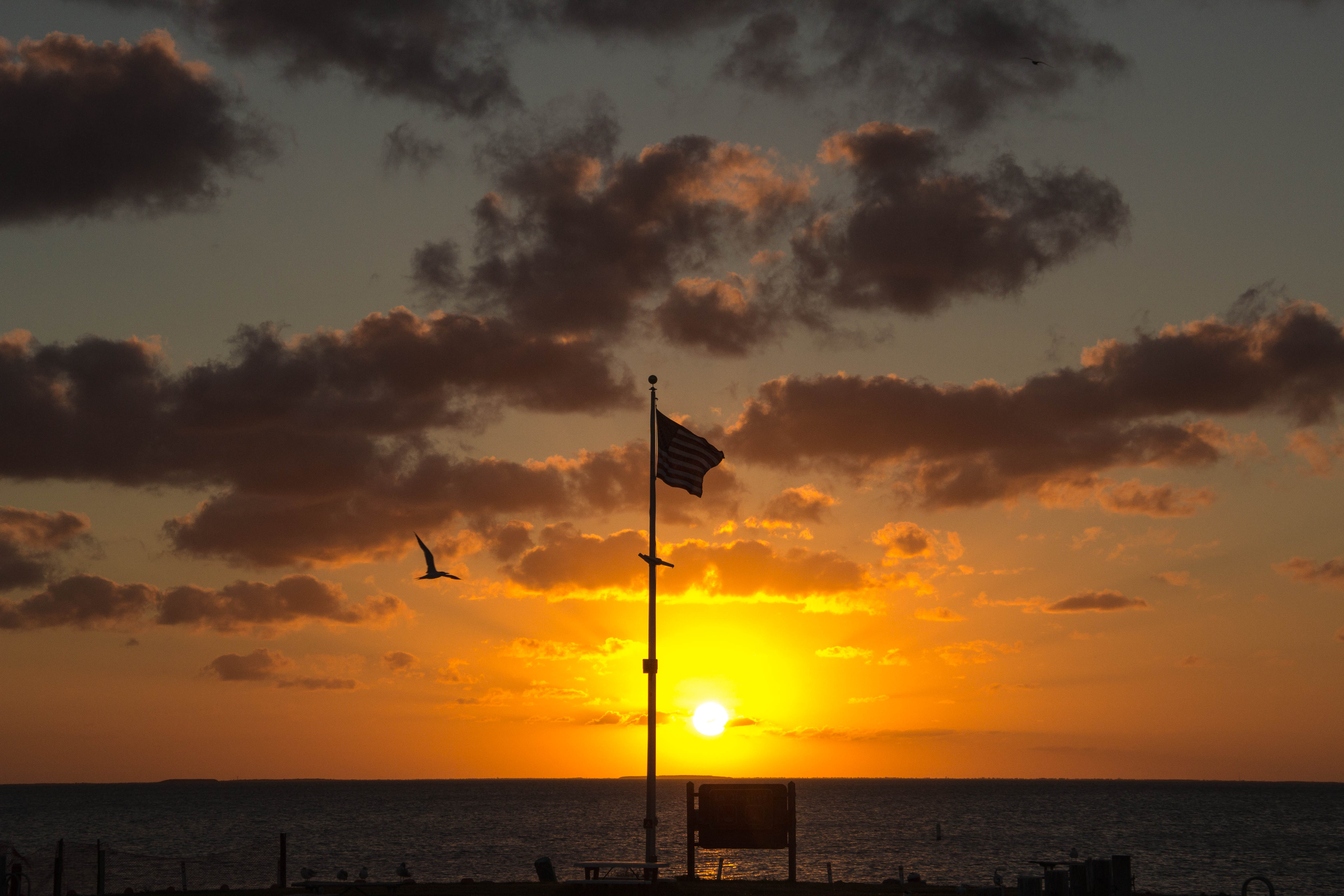 Elliott Key campground and marina image by Arend Thibodeau.