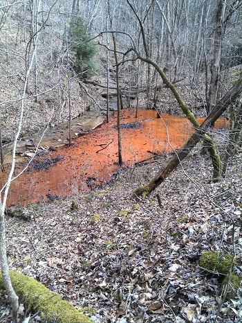 contaminated mine drainage