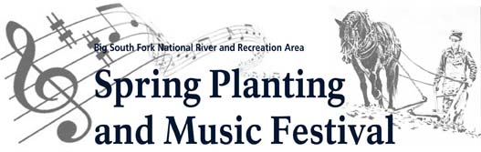 spring planting and music festival logo
