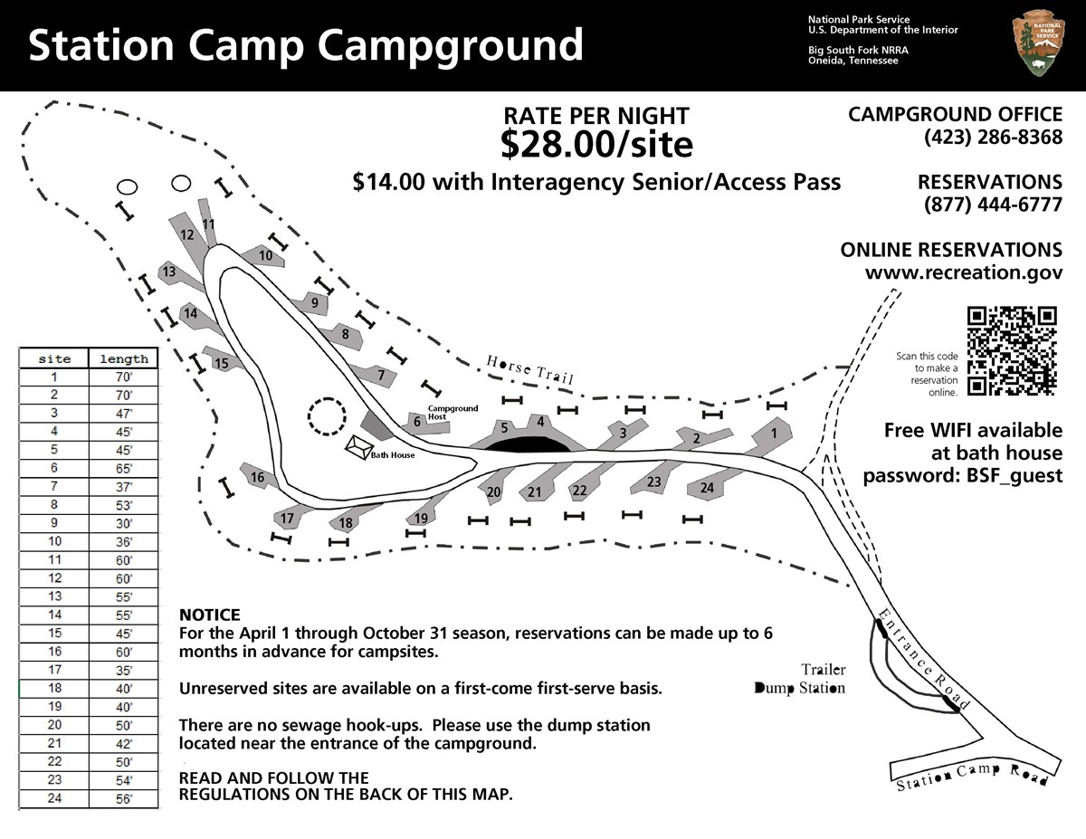 Station Camp Campground - Big South Fork National River & Recreation ...