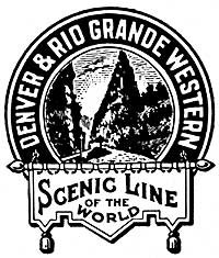 DRGW Scenic Line of the World logo