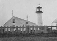 Second tower of Long Island Head Light
