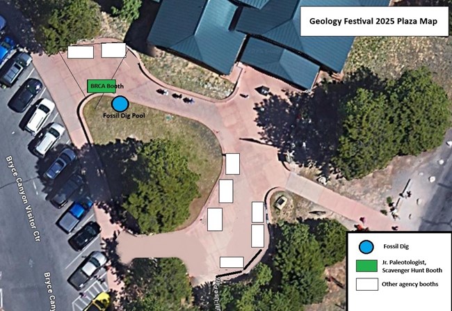 Geology Festival 2025 plaza map