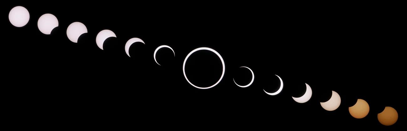 Eclipse Arch 2023 Annular Eclipse - Arches National Park (U.S. National Park Service)