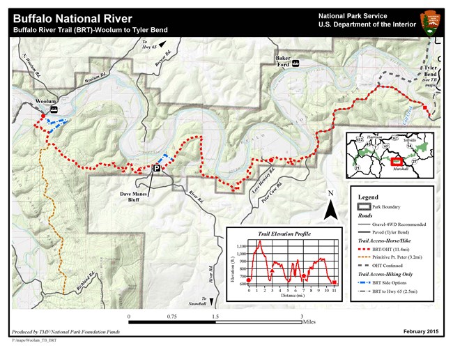 Hiking in the Middle District - Buffalo National River (U.S. National ...