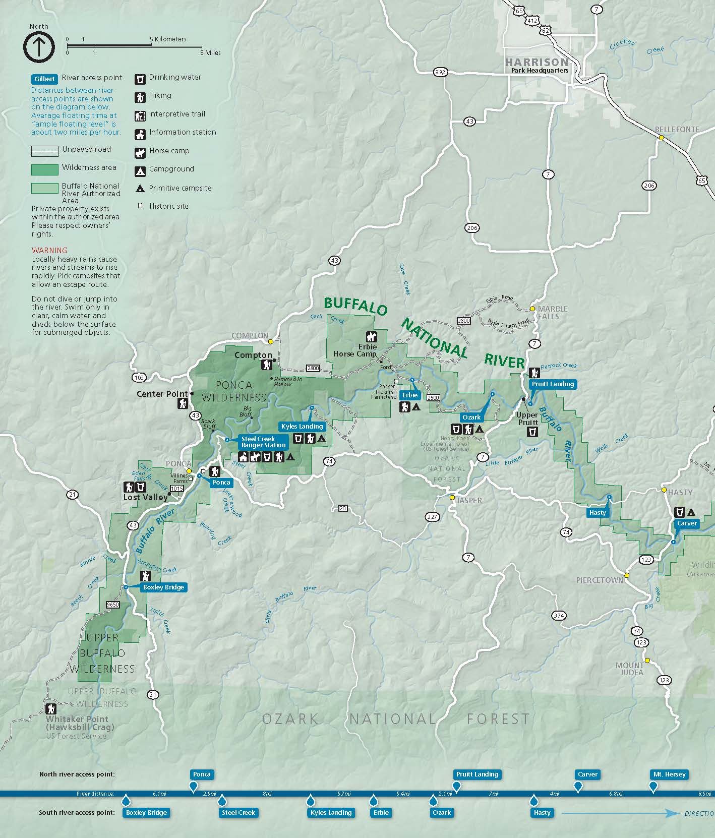 Upper District Park Map