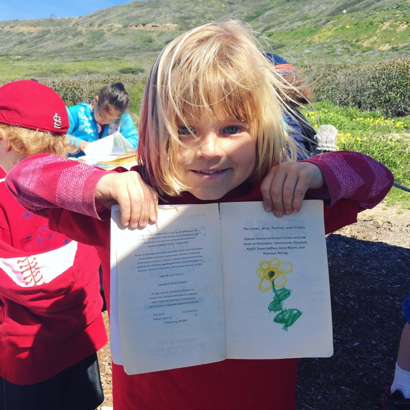 Student learning about climate change