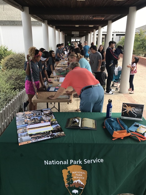 EcoLogik students showing their work at Cabrillo