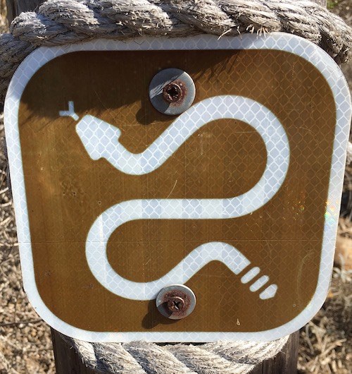 Rattlesnake sign