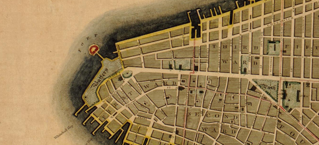 City of New York and Island of Manhattan. 1811