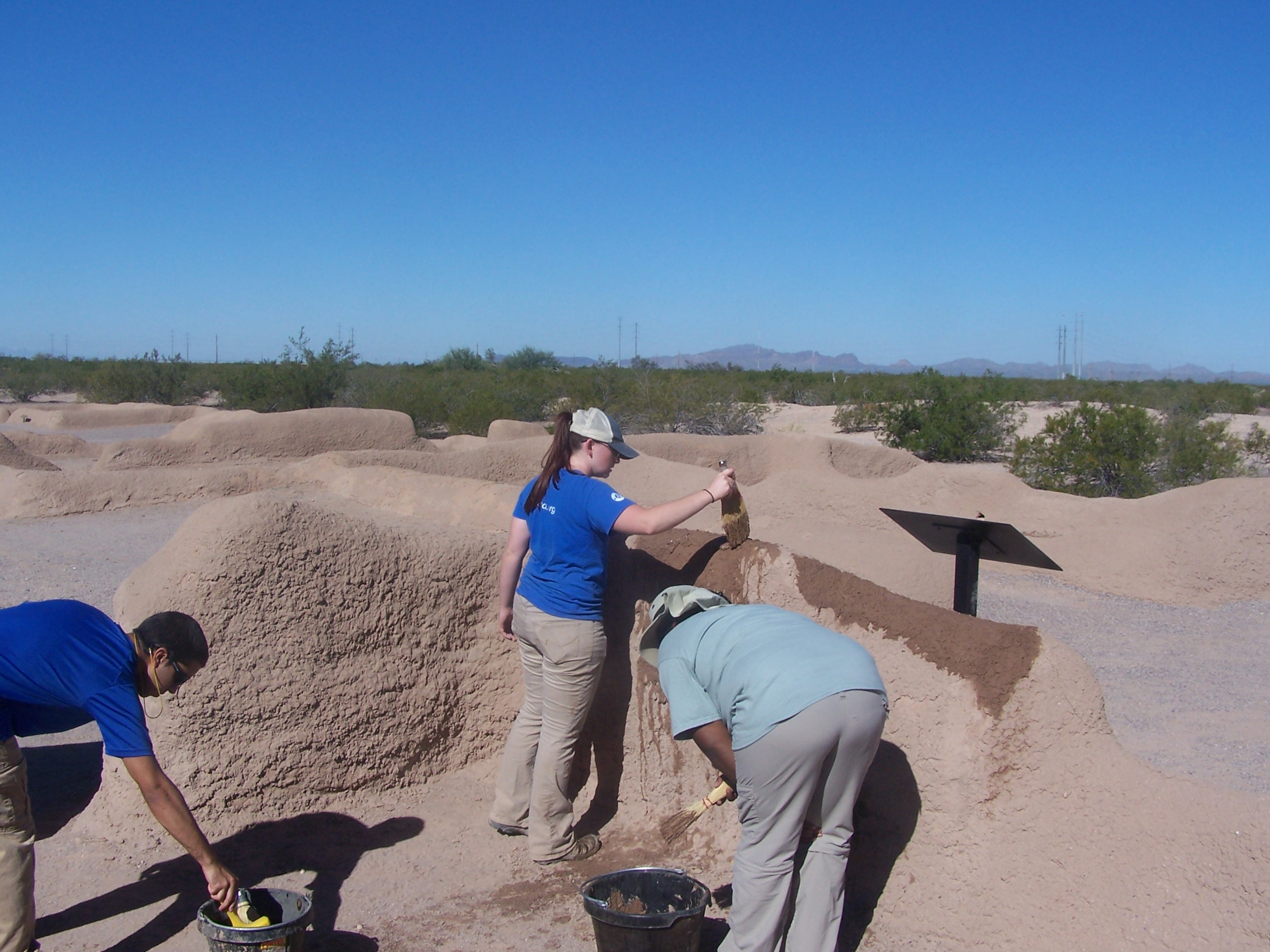 encapsulation treatment for the ruins