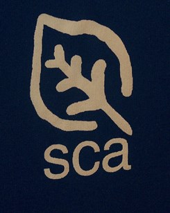 Student Conservation Association logo on the shirt of one of our interns.