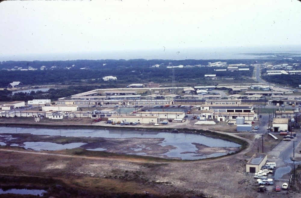 Photo of a former navy base in Buxton taken on July 22, 1977, by Robert B. Matchette.